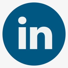 Circle Linkedin Logo Transparent, HD Png Download, Transparent PNG