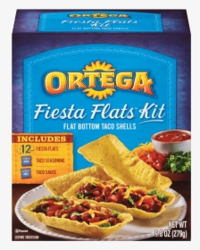 Image Of Fiesta Flats Taco Kit - Ortega Fiesta Flats, HD Png Download, Transparent PNG