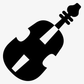 Violin Clip Art Image Black And White - Rock Music Icon, HD Png Download, Transparent PNG