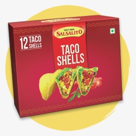 Our Taco Shells Are Made Of Gm-free Cornflour, While - Snack, HD Png Download, Transparent PNG