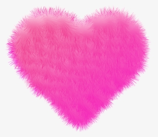 Heart, Furry, Fluffy, Teddy, Love, Cute, Plush, Sweet - Heart, HD Png Download, Transparent PNG