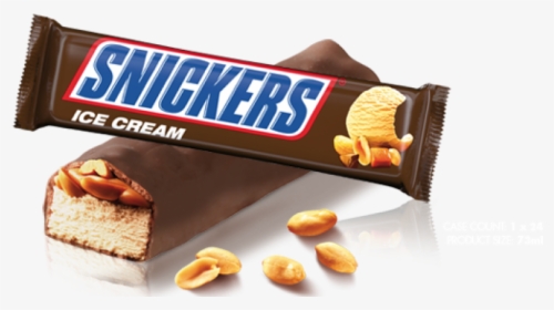 Snicker Bar Png - Snickers Ice Cream Png, Transparent Png, Transparent PNG