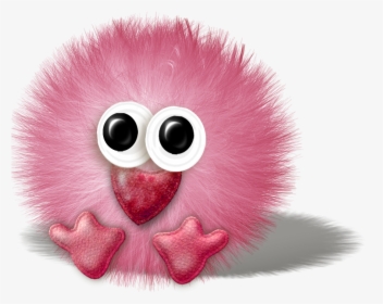Monster Pink Fluffy Ball, HD Png Download, Transparent PNG
