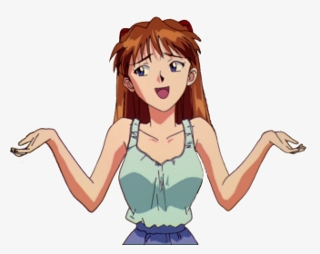 Sticker Asuka Langley Soryu Evangelion Neon Genesis - Alone On A Friday Night Anime, HD Png Download, Transparent PNG