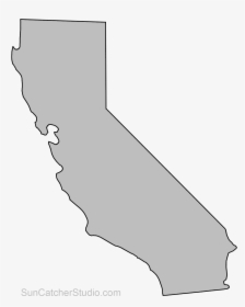 Outline California State Shape, HD Png Download, Transparent PNG