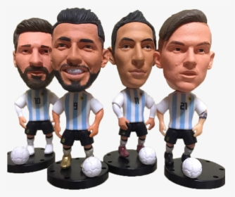 Messi Dybala Kun Di Maria Figurine / Action Figurine - Messi Agüero Di María Dybala, HD Png Download, Transparent PNG