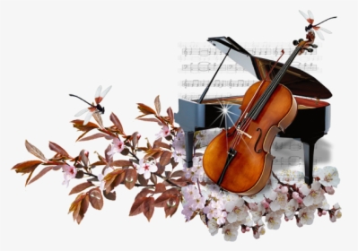String Instrument,violin Family,violin,bowed String - Piano And Cello Png, Transparent Png, Transparent PNG