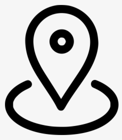 Marker Vector Gps Logo Maps Hitam Putih Png Transparent Png