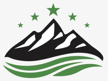 Logo Khong Chu Gach Chan - Mountain And Wave Logo Design, HD Png Download, Transparent PNG