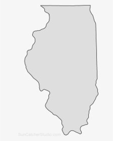 Illinois State Outline Png, Transparent Png, Transparent PNG