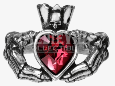 Transparent Claddagh Png - Claddagh By Night Ring Alchemy Gothic, Png Download, Transparent PNG