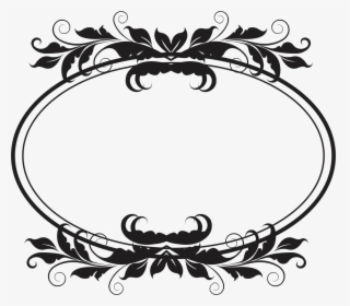 Hairdresser Clipart Vintage Salon - Oval Monogram Wedding, HD Png Download, Transparent PNG