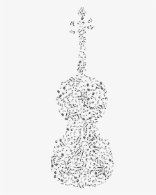 Musical Violin Clip Arts - Violin And Music Notes Art Png Transparent, Png Download, Transparent PNG