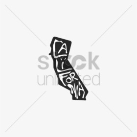 California State Map Vector Image - Design, HD Png Download, Transparent PNG