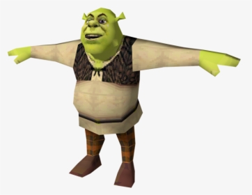 Shrek T Pose Meme, HD Png Download, Transparent PNG