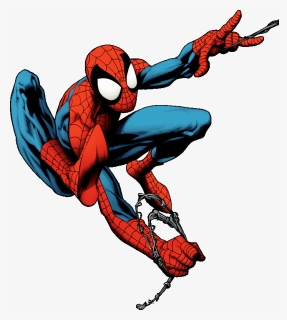 Spider-man Red Spiderman Logo Clip Art Character - Spiderman Logo ...