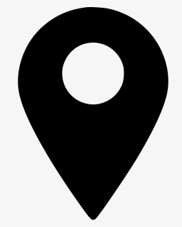 Location Pin Icon - Icon Location Png White, Transparent Png ...