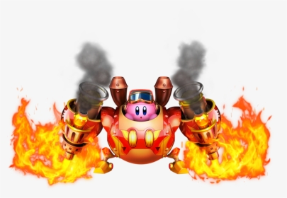 Transparent Racing Flames Png - Kirby Planet Robobot Fire, Png Download, Transparent PNG