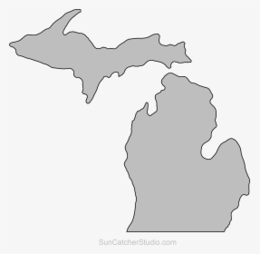 Michigan Map, HD Png Download, Transparent PNG