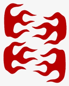 Red Strong Flames 4 3/8, HD Png Download, Transparent PNG