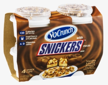 Snickers Yocrunch Yogurt Nutrition Information, HD Png Download, Transparent PNG