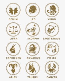 Transparent Scorpio Symbol Png - Zodiac Signs Vector Free, Png Download ...