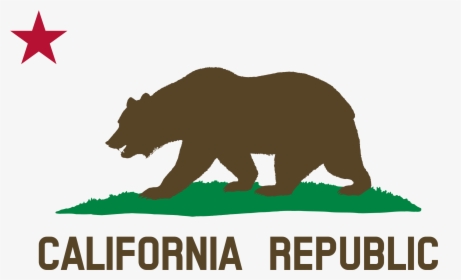 California Republic Flag Png, Transparent Png, Transparent PNG