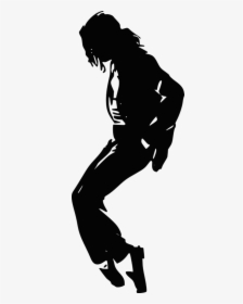 Moonwalk Silhouette King Of Pop Clip Art - Michael Jackson Painting Black And White, HD Png Download, Transparent PNG