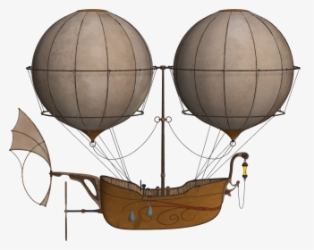 Transparent Cruise Ship Icon Png - Victorian Era Hot Air Balloon, Png Download, Transparent PNG