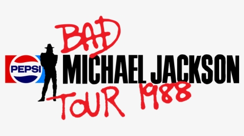 “ Transparent » Bad Tour Logo ” - Michael Jackson Bad, HD Png Download, Transparent PNG