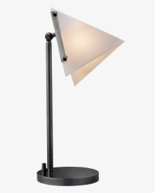 Forma Round Base Table Lamp In Bronze With White Glass - Visual Comfort, HD Png Download, Transparent PNG