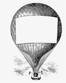 Transparent Vintage Hot Air Balloon Clipart - Clip Art, HD Png Download, Transparent PNG