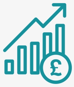 Up Arrow Graph Icon - Investment, HD Png Download, Transparent PNG
