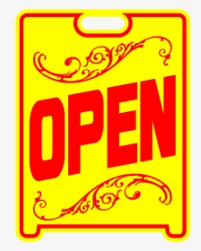 Open Sandwich Board Sign, HD Png Download, Transparent PNG