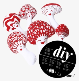 Diy Mushroom Family, Red - Paapii Bambi, HD Png Download, Transparent PNG