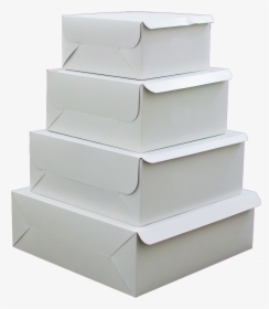 Transparent Box Png - White Cake Boxes Png, Png Download, Transparent PNG