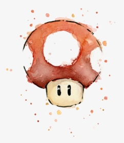 Mario Characters Water Color, HD Png Download, Transparent PNG