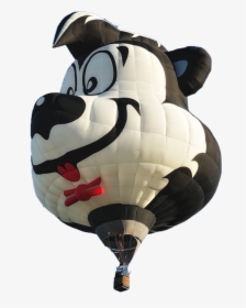 Spunky The Skunk - Classic Hot Air Balloon Transparent, HD Png Download, Transparent PNG