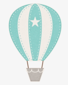 Hotairballoon Png Pinterest Babies - Pastel Hot Air Balloon Clip Art, Transparent Png, Transparent PNG