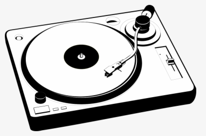 Vintage Turntable Clipart - Record Player Vinyl Clipart, HD Png Download, Transparent PNG