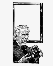 Mustache Man Frame Clip Arts - Illustration, HD Png Download, Transparent PNG