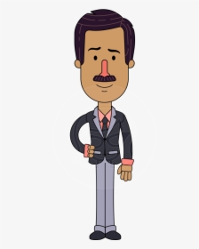 Character Cartoon Man Vector, HD Png Download, Transparent PNG