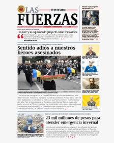 Periódico Las Fuerzas Noviembre - Periodico, HD Png Download, Transparent PNG