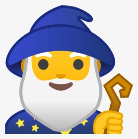 Male Mage Emoji, HD Png Download, Transparent PNG