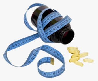 Diet Pills Bottle Measuring Tape - Diet Pills Transparent, HD Png Download, Transparent PNG