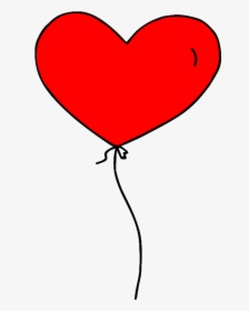 Heart Balloon Png Clipart Transparent - Transparent Balloon Clip Art, Png Download, Transparent PNG