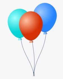 Transparent Party Balloons Clipart - Vector Balloon Clipart Png, Png Download, Transparent PNG