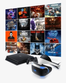 Win A Ps4 Pro, Psvr And Tons Of Games In £3k Official - Ps4 Games Transparent Background, HD Png Download, Transparent PNG