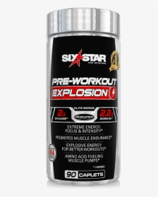 Pre-workout Explosion Pill - Six Star Pre-workout Explosion, HD Png Download, Transparent PNG