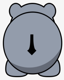 Hippo Back Clip Arts - Hungry Hungry Hippo Clip Art, HD Png Download, Transparent PNG